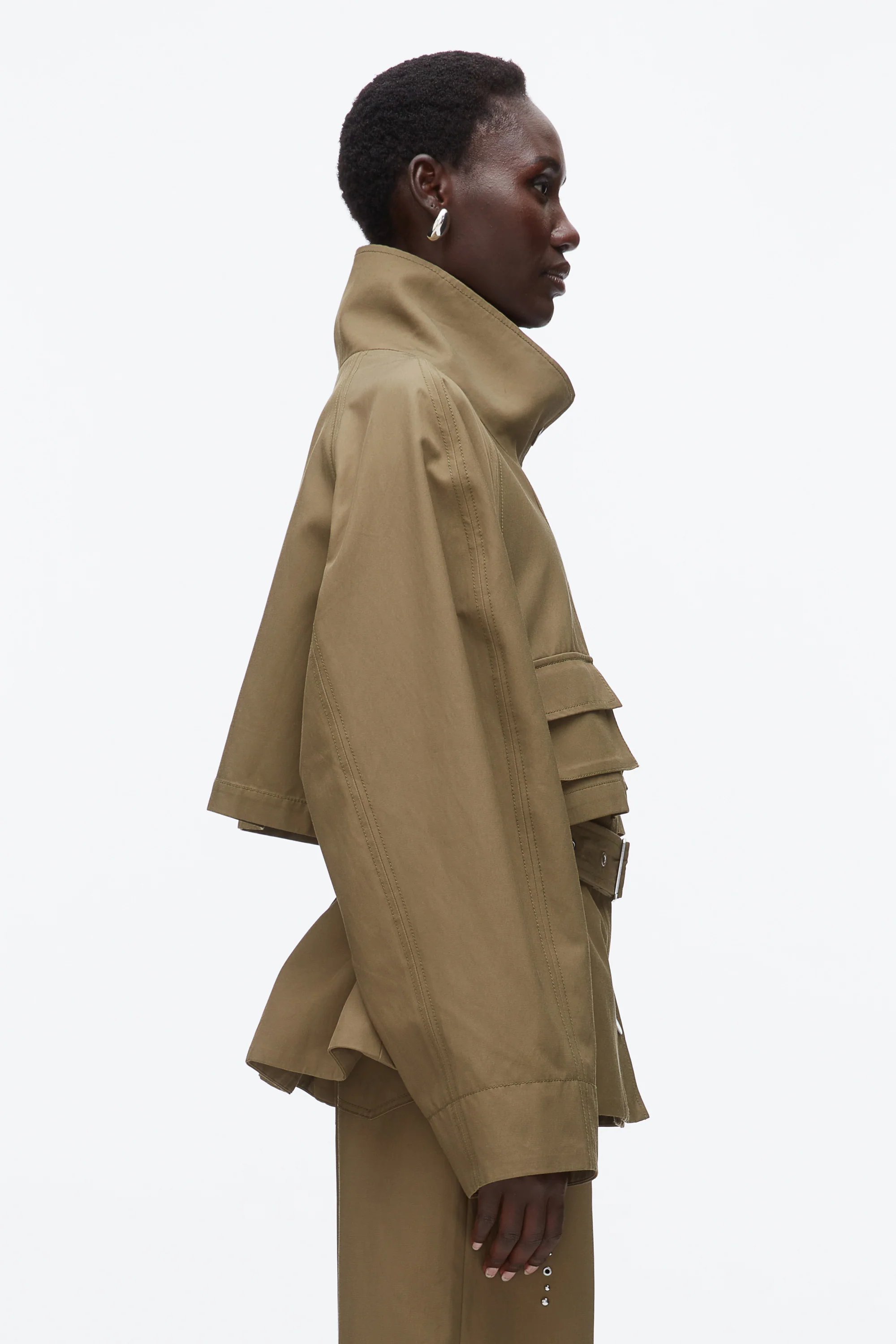 Belted Utility Jacket - Image 11