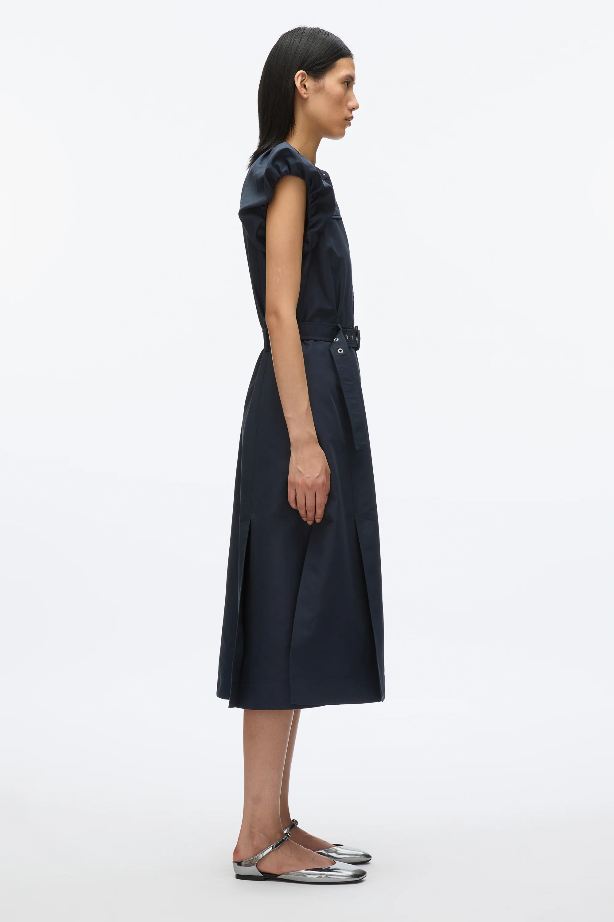 Cloud Sleeve Shirt Dress - Image 3
