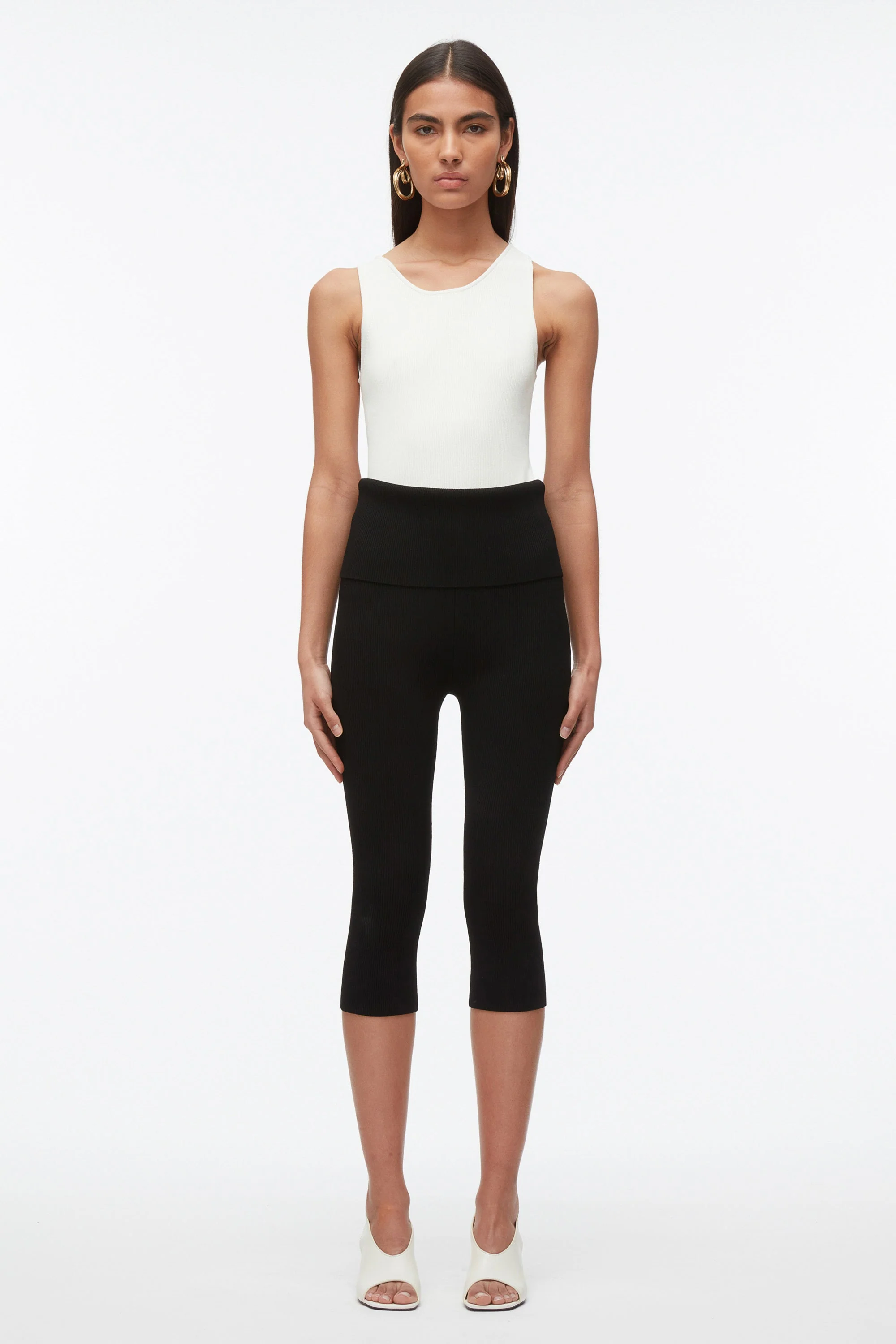 Blooming Lotus Compact Rib Capris - Image 12