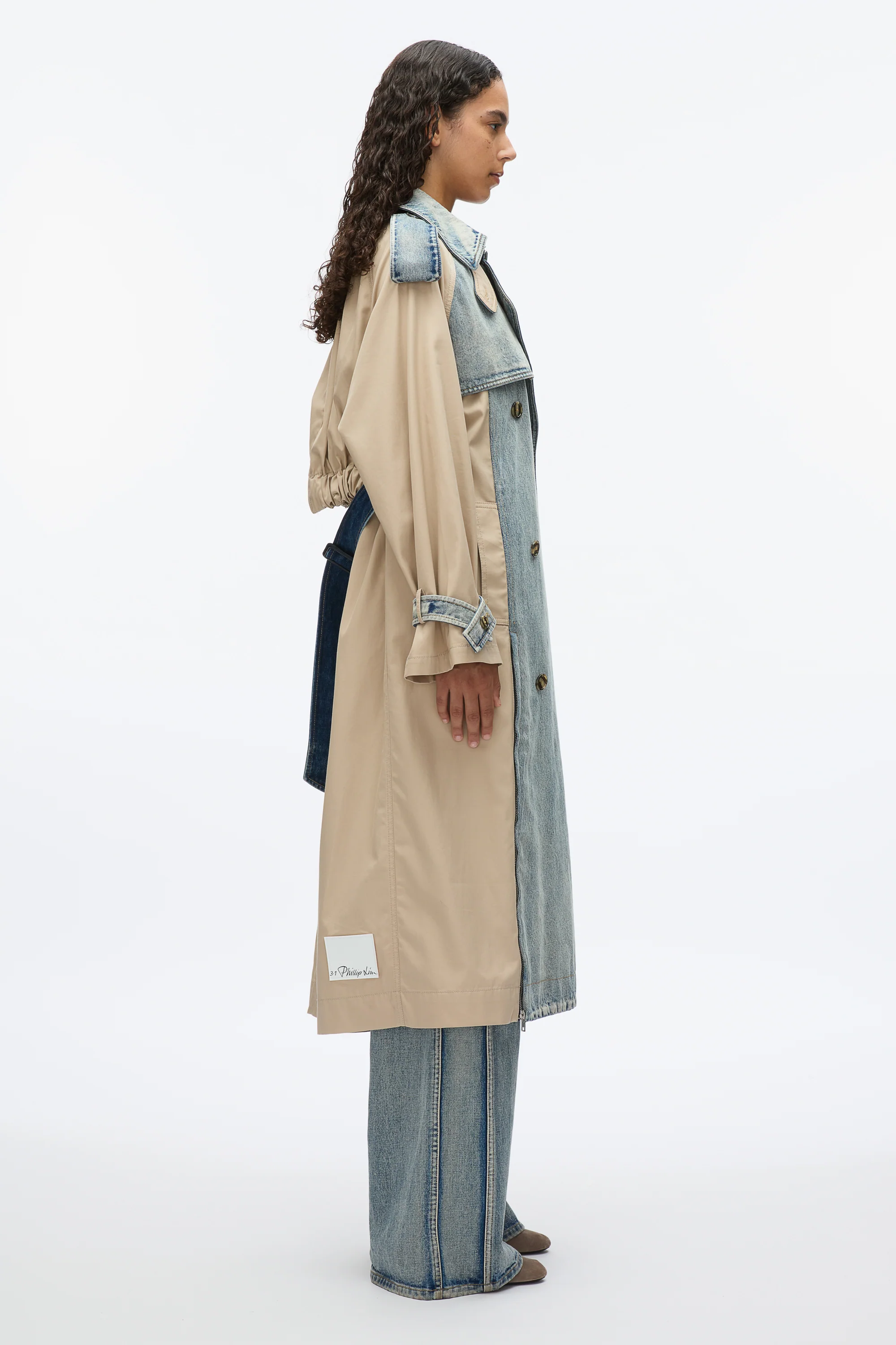 Hybrid Denim Trench - Image 3