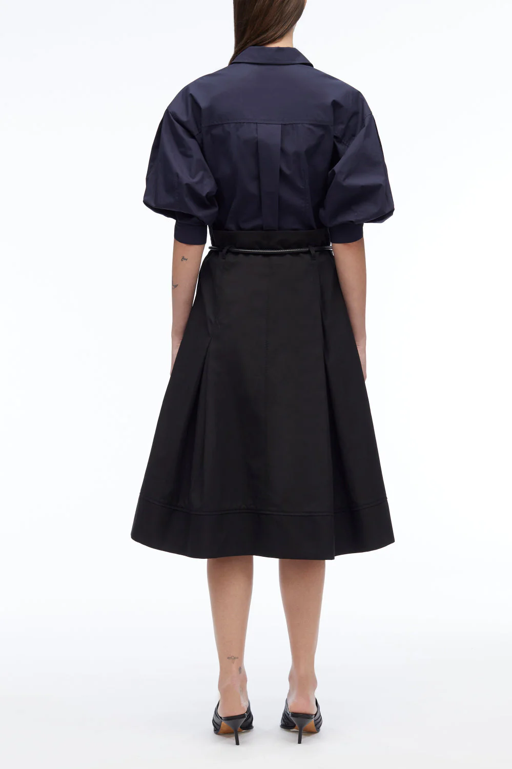 Origami Combo Dress - Image 4