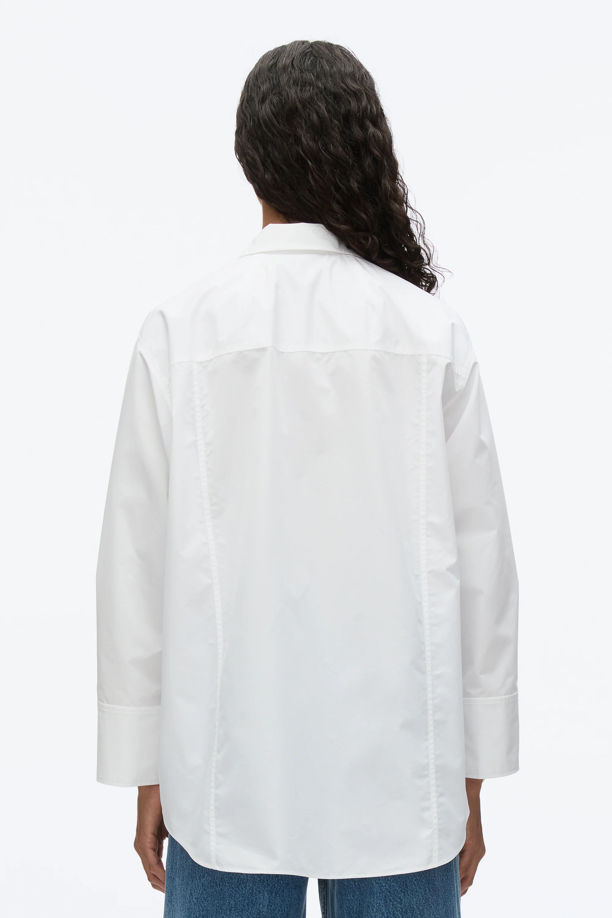 Oversize Shirt with Cascade Cuff - Image 4