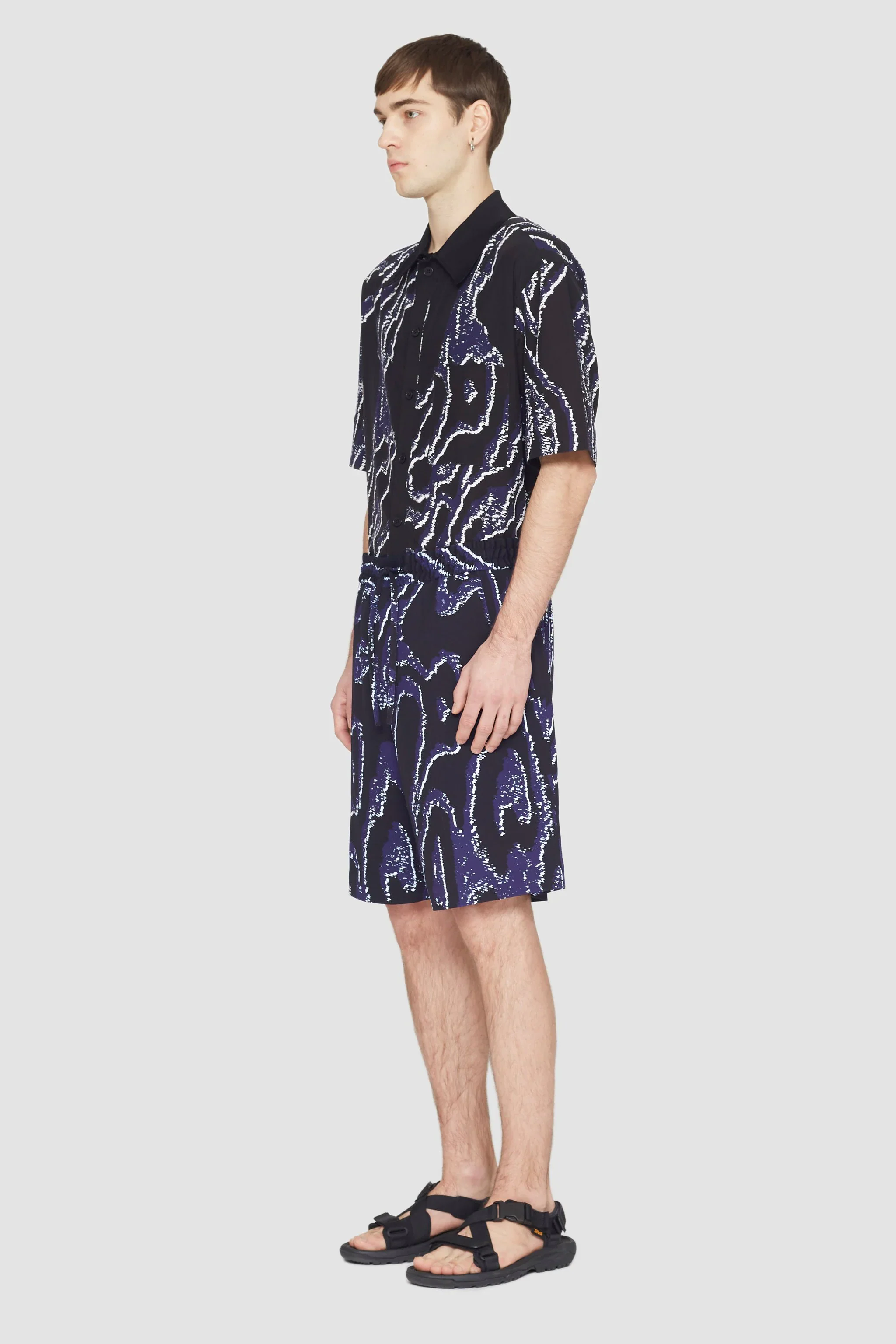 Printed Pull-On Short - Image 3