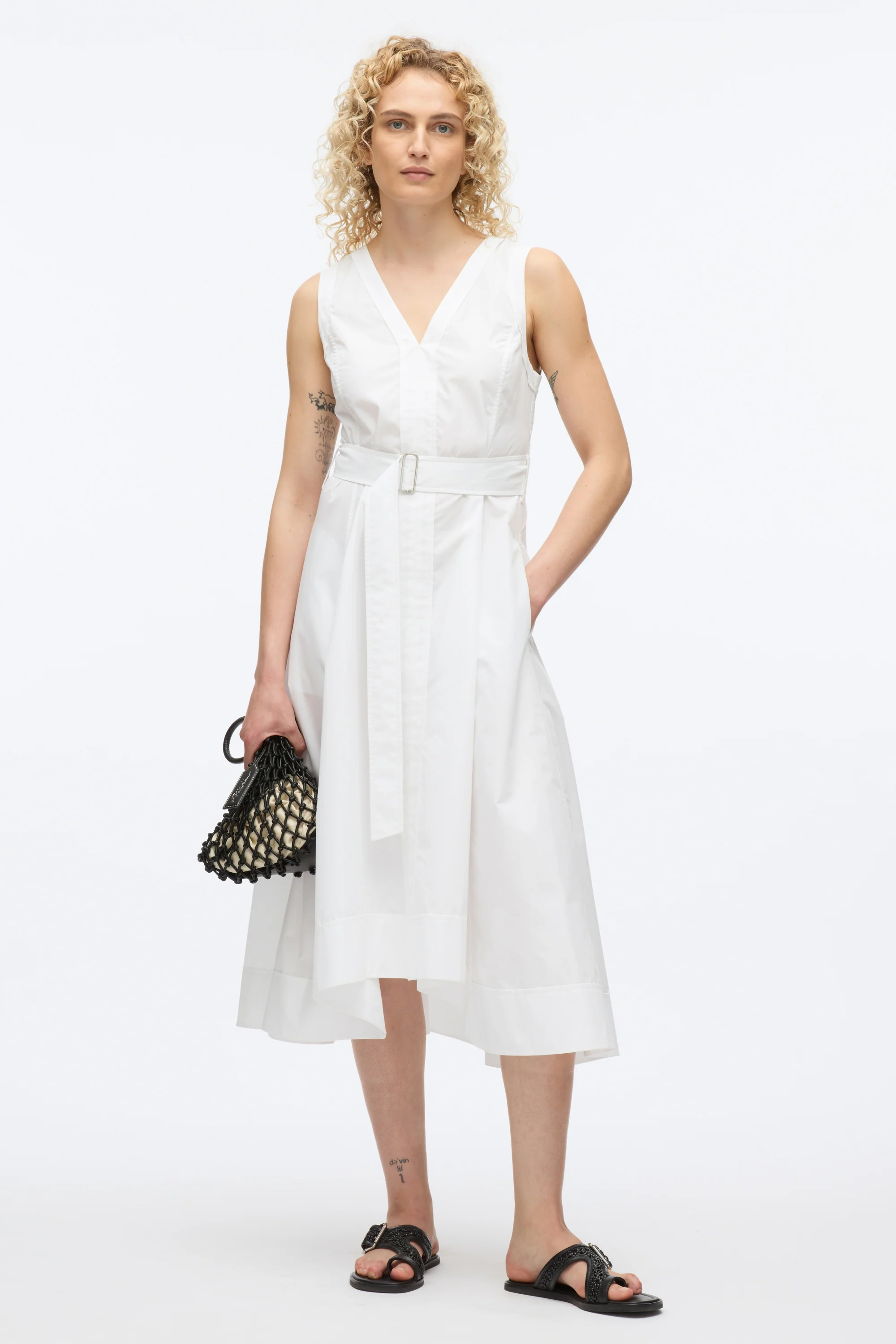 Crisscross Back Midi Dress - Image 5