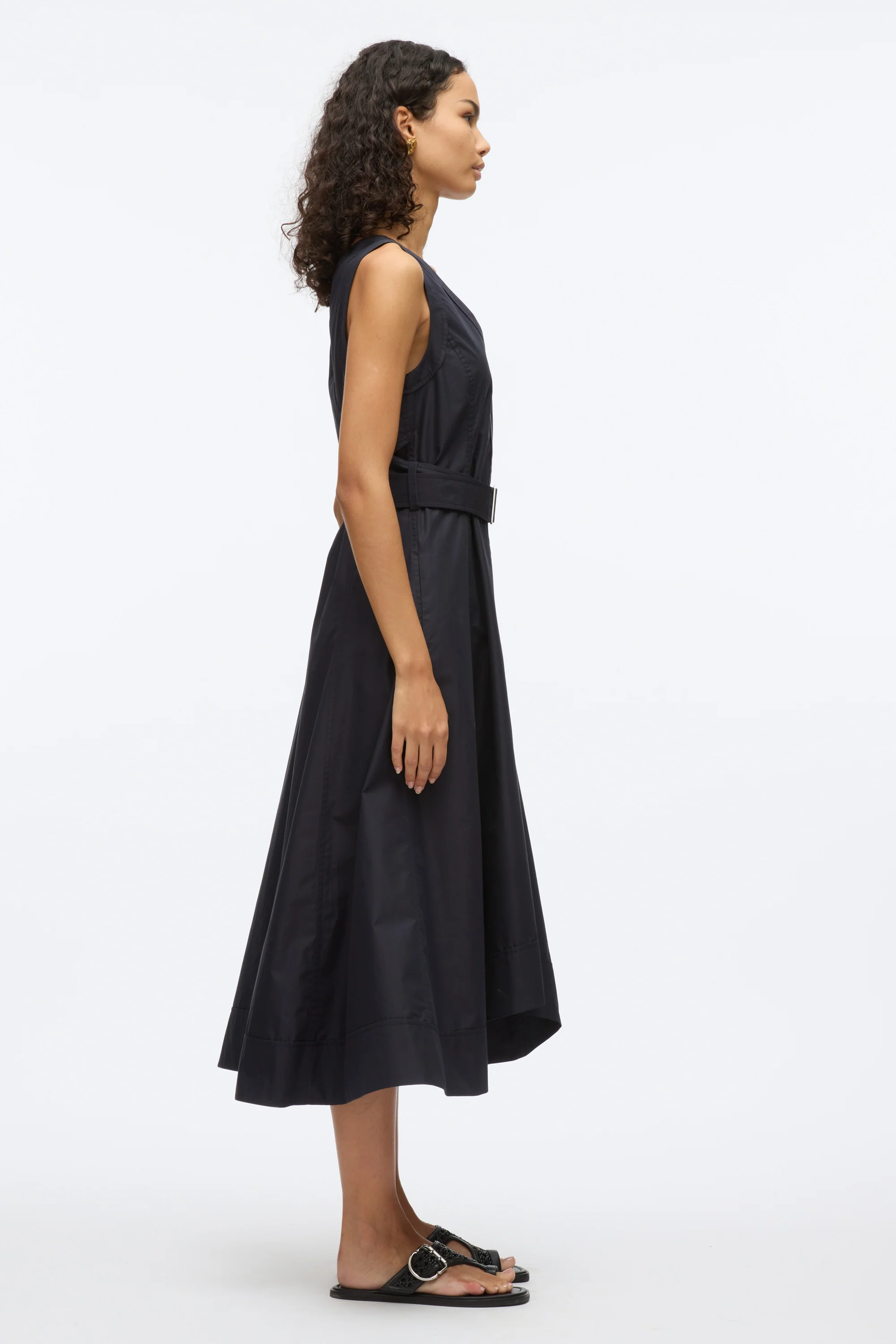 Crisscross Back Midi Dress - Image 8