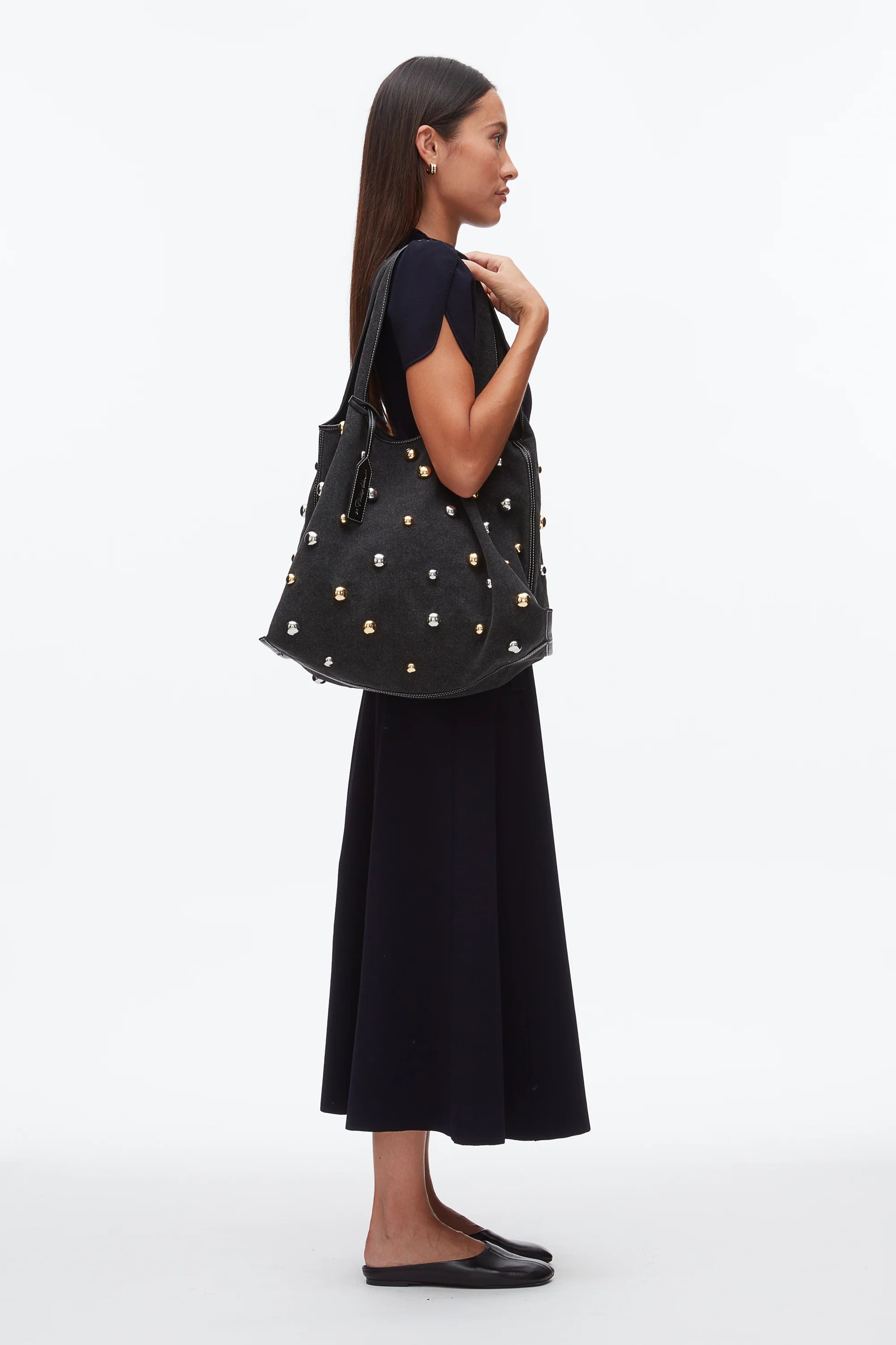 Dome Embellishment Market Tote - Image 5