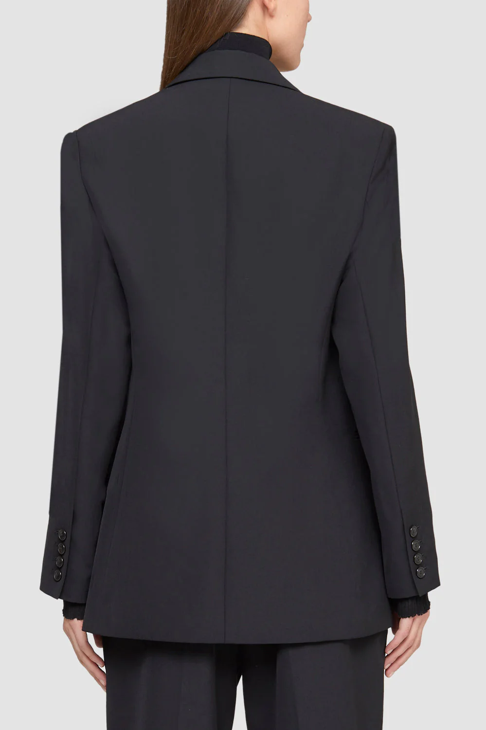 Wool Tailored Blazer - Image 5